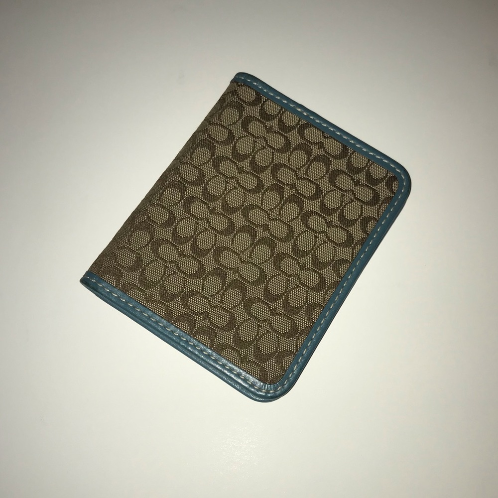 Coach ID and credit card case